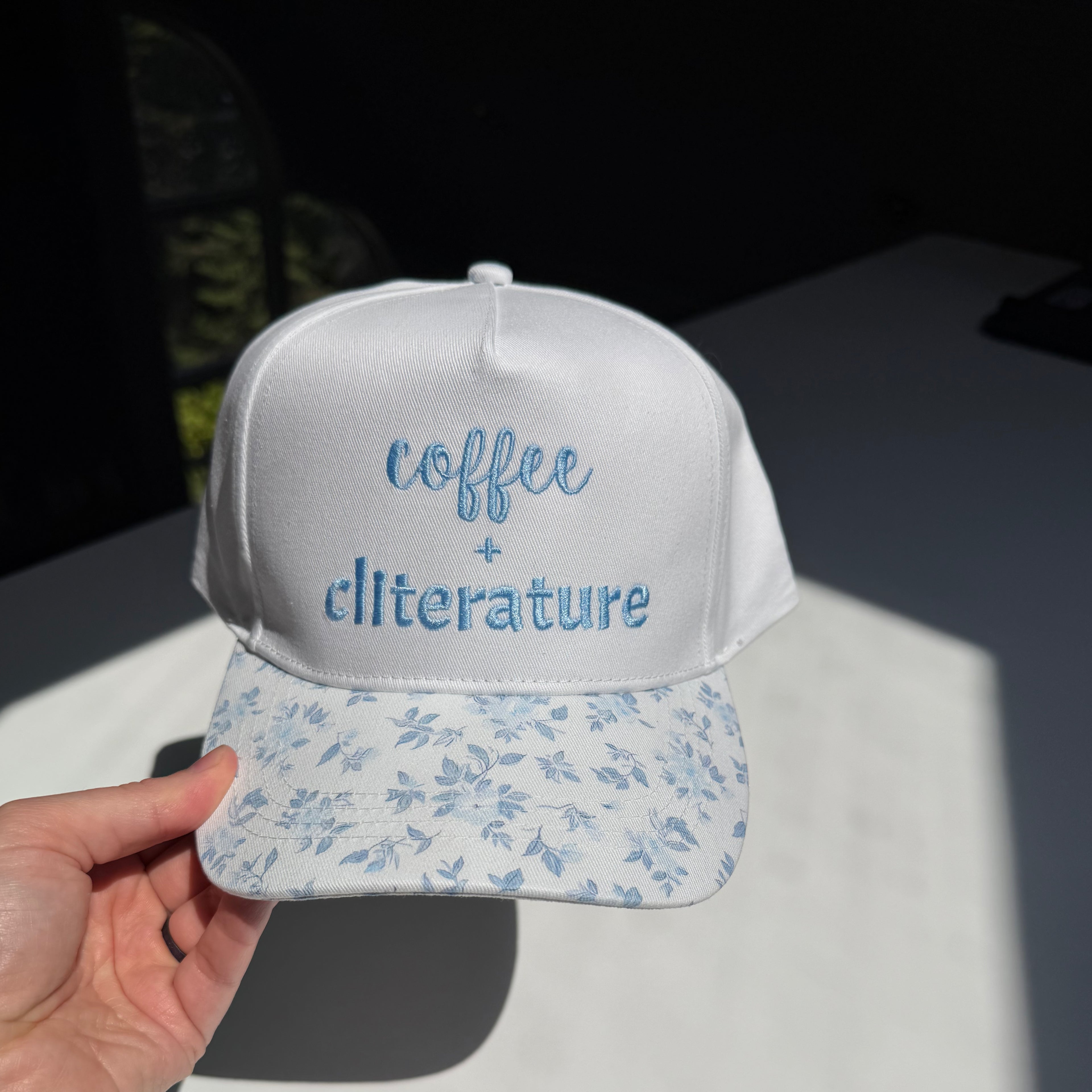 Coffee + Cliterature Hat