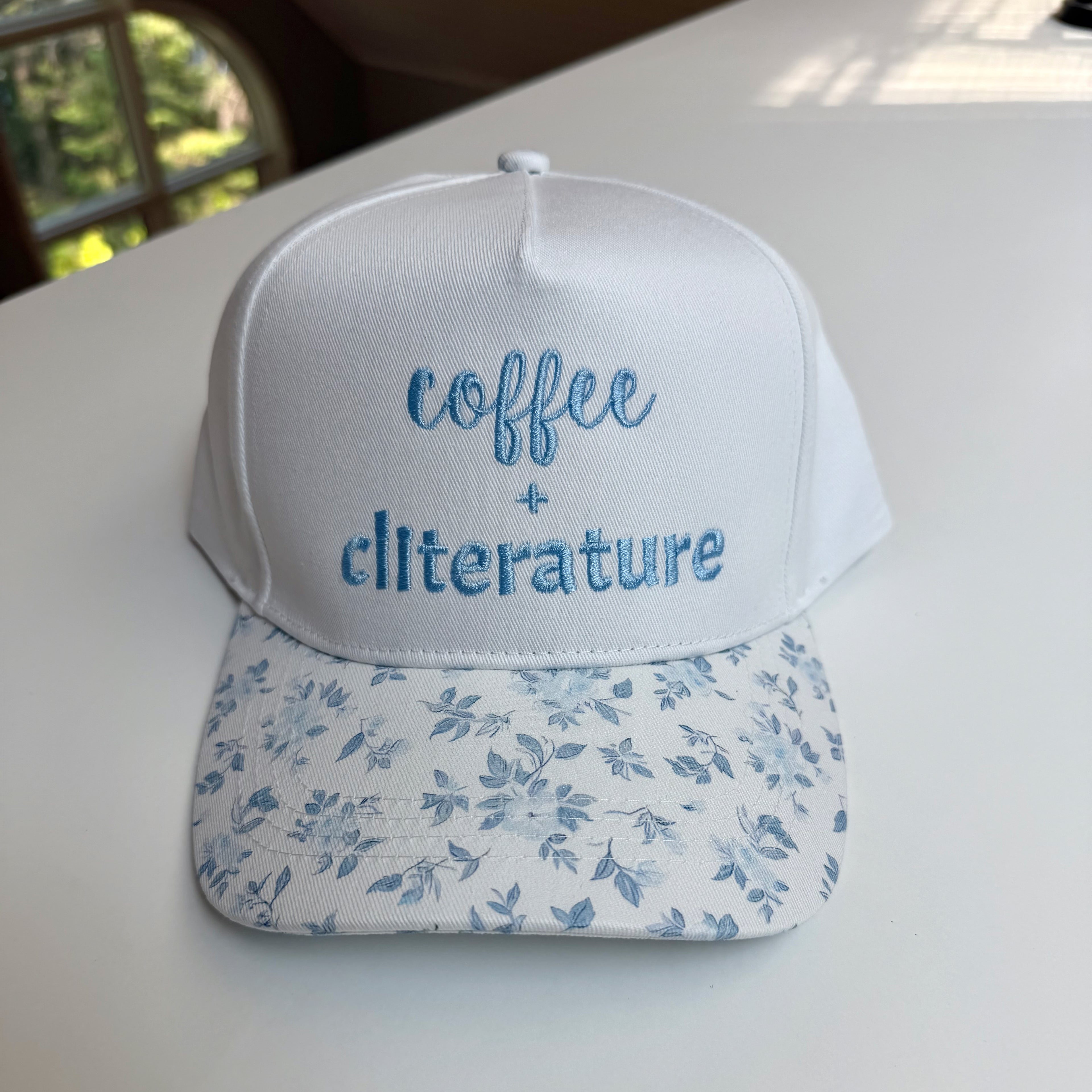 Coffee + Cliterature Hat