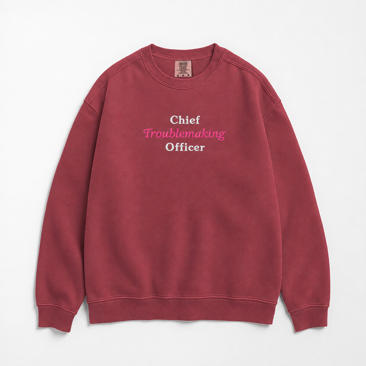 Chief Troublemaking Officer Sweater