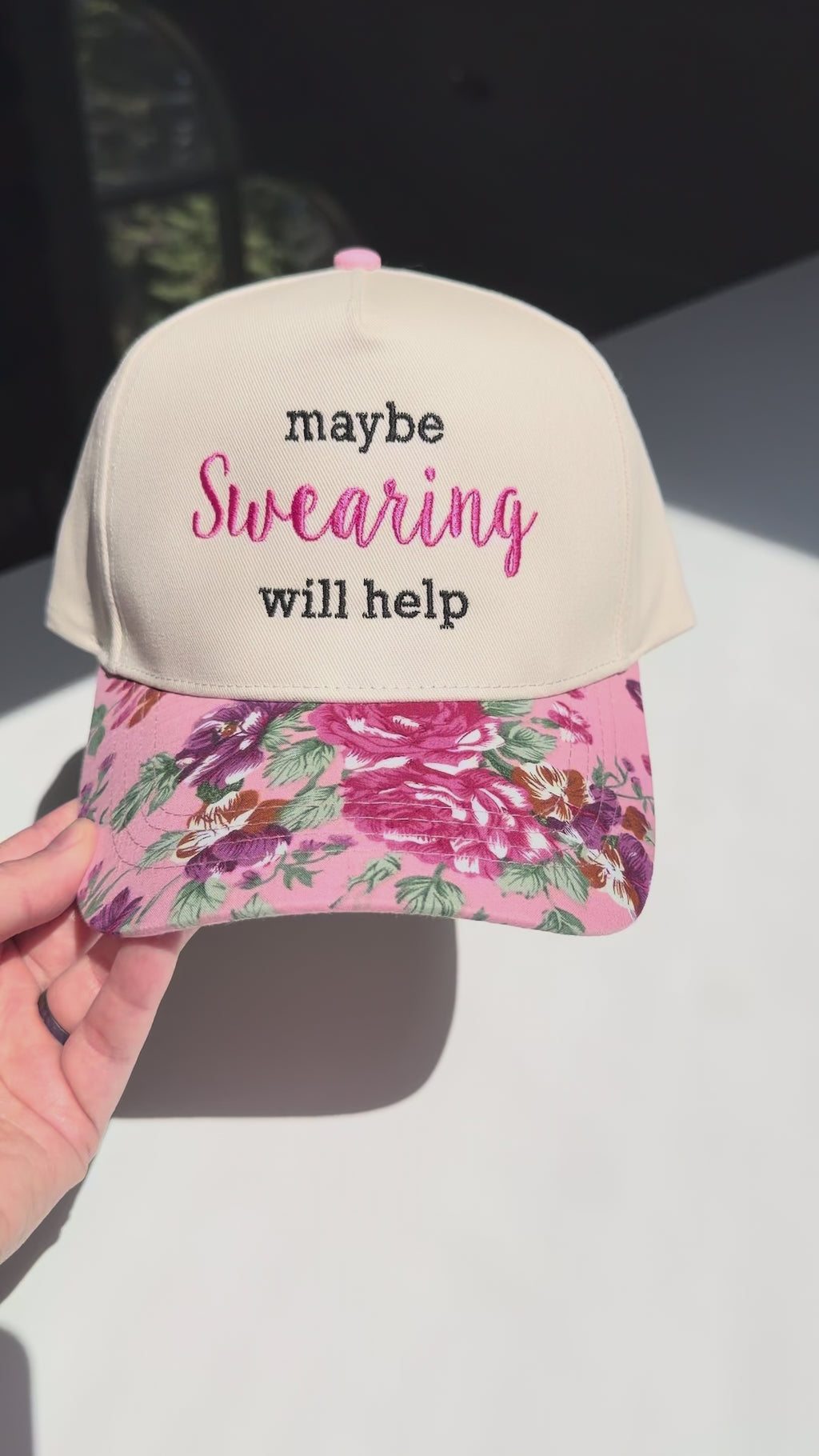 Maybe Swearing Will Help Hat