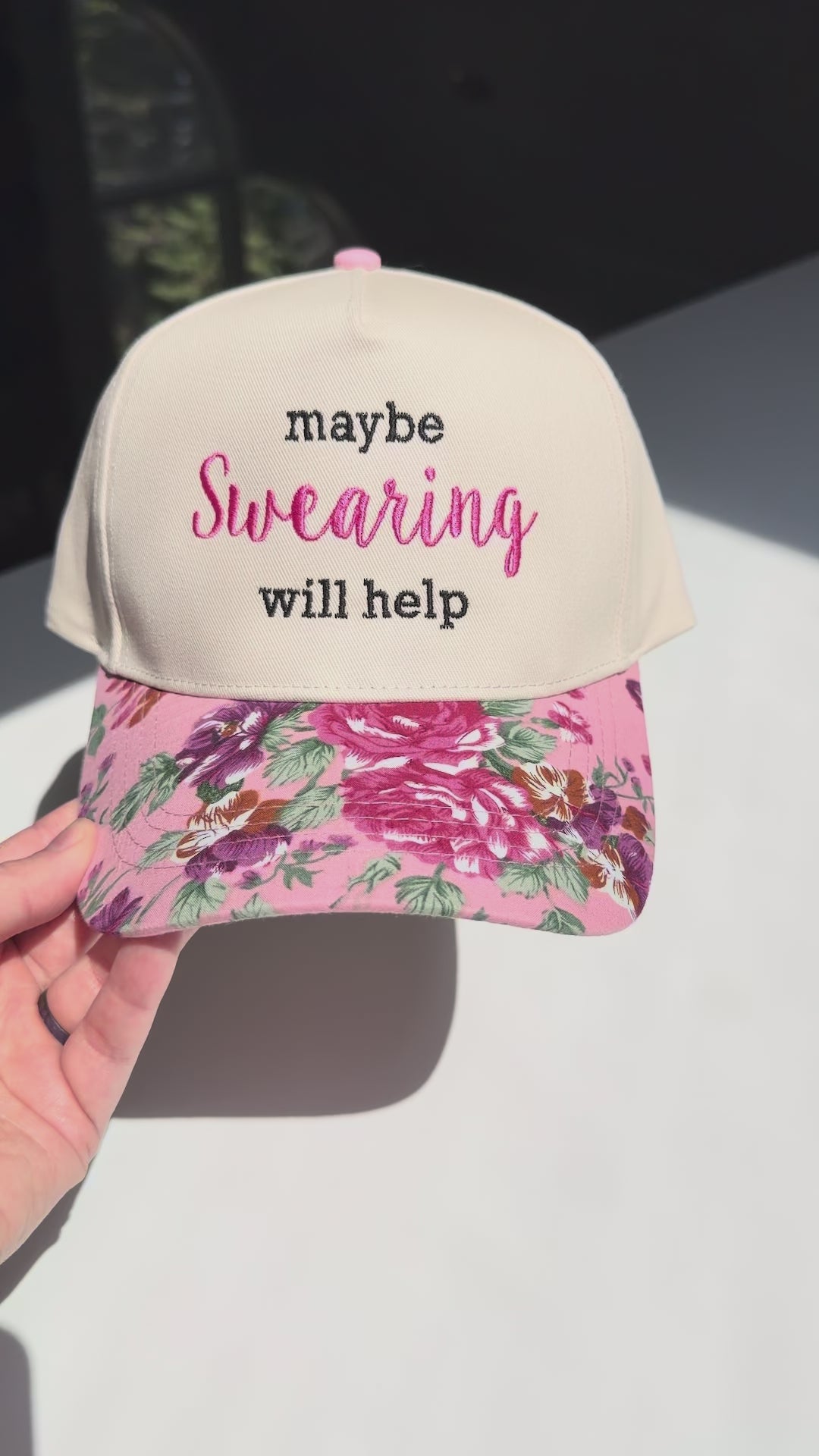 Maybe Swearing Will Help Hat