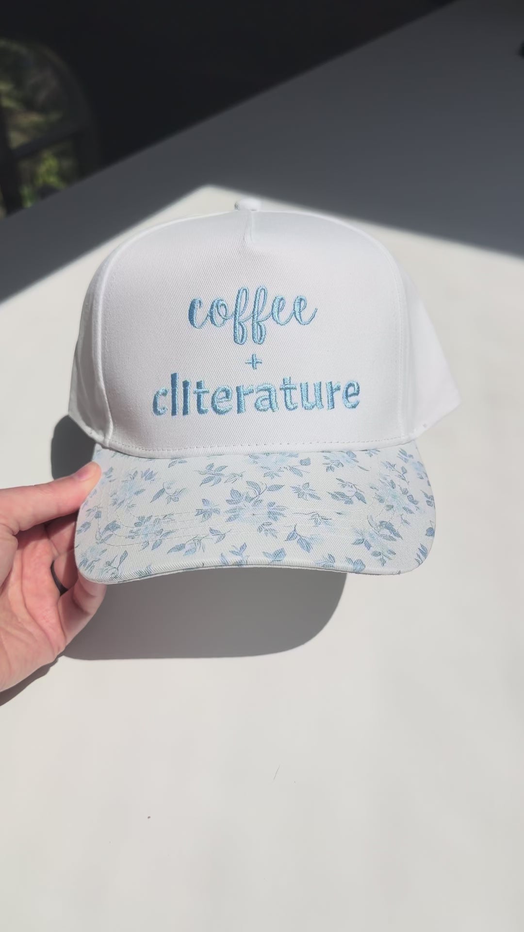 Coffee + Cliterature Hat